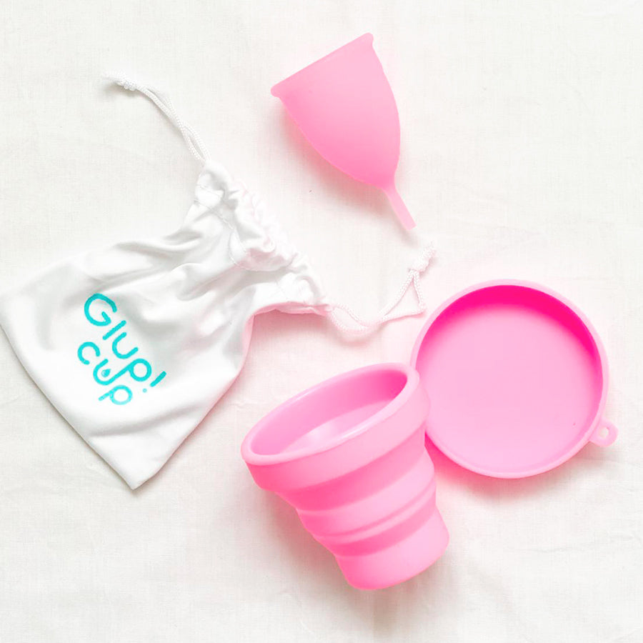 copa y esterilizador plegable